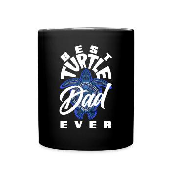 Tortue Tortue Mer Cadeau - Mug uni - noir - Devant