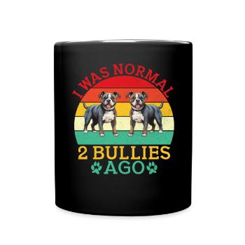 American Bully Gifts - Tasse einfarbig - Schwarz - Vorne