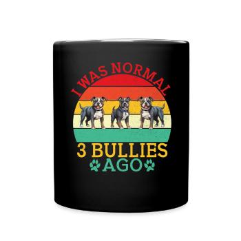 Cadeaux American Bully - Mug uni - noir - Devant