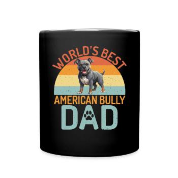 American Bully Gifts - Full Colour Mug - black - Front