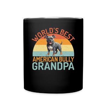 American Bully Gifts - Full Colour Mug - black - Front