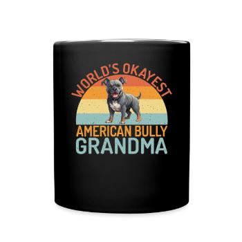 Cadeaux American Bully - Mug uni - noir - Devant