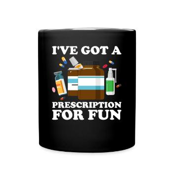 Assistant pharmaceutique Technicien en pharmacie - Mug uni - noir - Devant