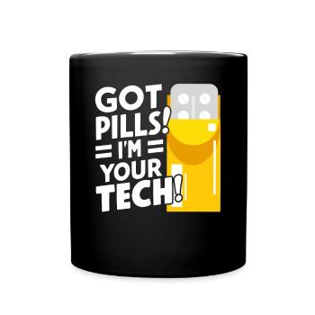 Assistant Pharmaceutique Pharmacy Tech - Mug uni - noir - Devant