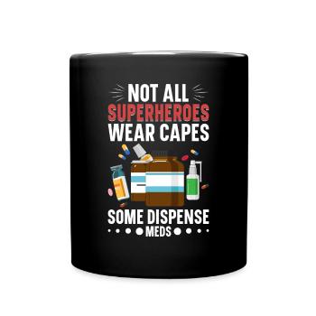 Assistant pharmaceutique Technicien en pharmacie - Mug uni - noir - Devant