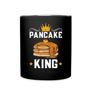 Pancake Breakfast Pancakes - Full Colour Mug - black - Front