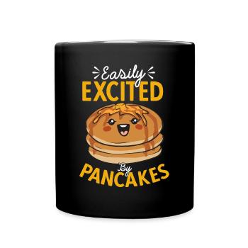 Pancake Breakfast Pancakes - Full Colour Mug - black - Front