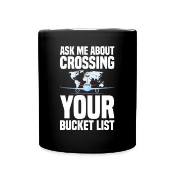 Tourism clerk Travel agency - Full Colour Mug - black - Front