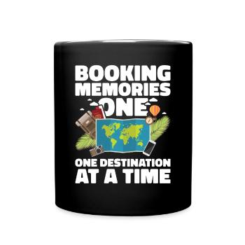 Tourism clerk Travel agency - Full Colour Mug - black - Front
