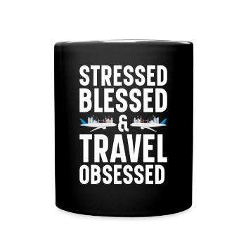 Tourism clerk Travel agency - Full Colour Mug - black - Front