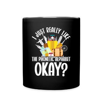 Tourism clerk Travel agency - Full Colour Mug - black - Front