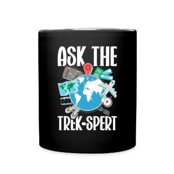 Tourism clerk Travel agency - Full Colour Mug - black - Front