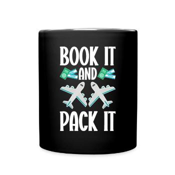 Tourism clerk Travel agency - Full Colour Mug - black - Front