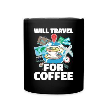 Tourism clerk Travel agency - Full Colour Mug - black - Front