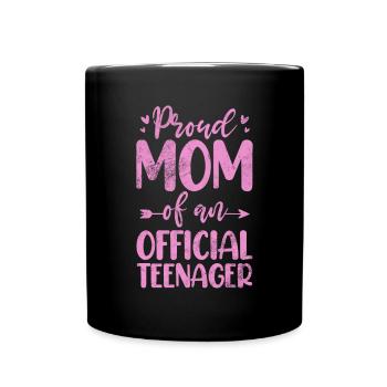 Adolescent - Mug uni - noir - Devant