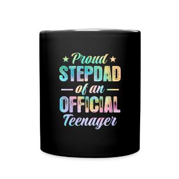 Teenager Teenie Teen Teens Teeny Geschenk - Tasse einfarbig - Schwarz - Vorne