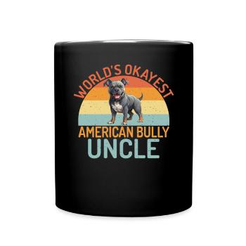 Cadeaux American Bully - Mug uni - noir - Devant