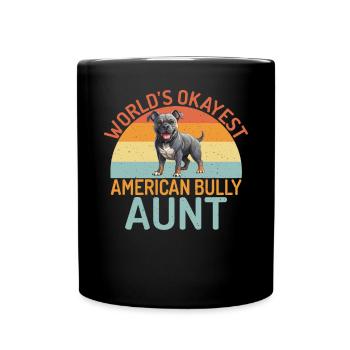Cadeaux American Bully - Mug uni - noir - Devant