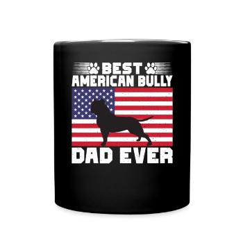 American Bully Gifts - Tasse einfarbig - Schwarz - Vorne