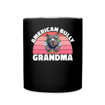 Cadeaux American Bully - Mug uni - noir - Devant