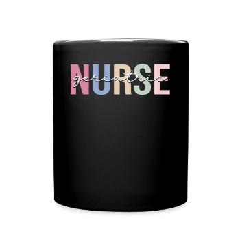 Geriatric Nurse Geriatric Nursing Elderly Men - Full Colour Mug - black - Front