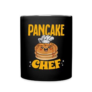 Pancake Breakfast Pancakes - Full Colour Mug - black - Front