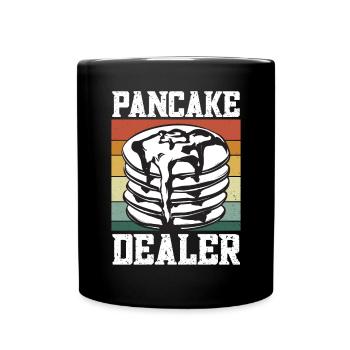 Pancake Breakfast Pancakes - Full Colour Mug - black - Front