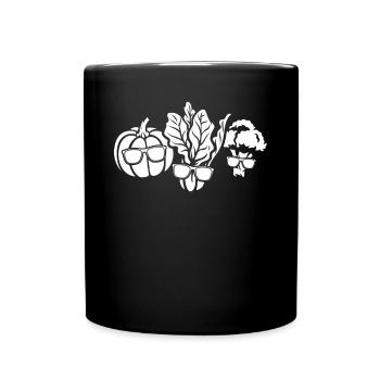 Jardinage Légumes amusants Jardinier amateur - Mug uni - noir - Devant