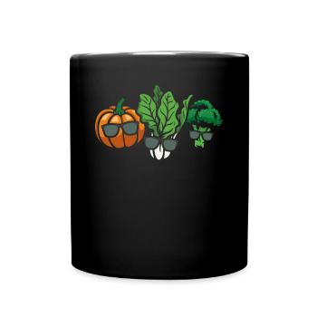 Hobby Jardinier Paysagiste Jardinage Légume drôle - Mug uni - noir - Devant