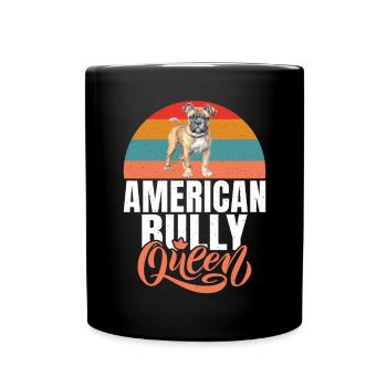 American Bully Gifts - Tasse einfarbig - Schwarz - Vorne