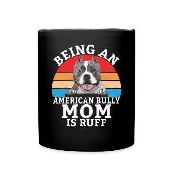 Cadeaux American Bully - Mug uni - noir - Devant