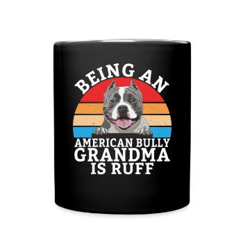 Cadeaux American Bully - Mug uni - noir - Devant