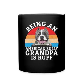 Cadeaux American Bully - Mug uni - noir - Devant