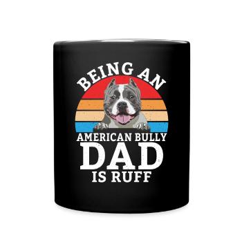 Cadeaux American Bully - Mug uni - noir - Devant