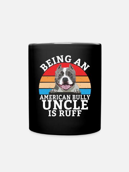 American Bully Gifts - Tasse einfarbig - Schwarz
