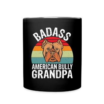 Cadeaux American Bully - Mug uni - noir - Devant