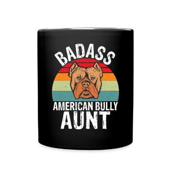 American Bully Gifts - Tasse einfarbig - Schwarz - Vorne