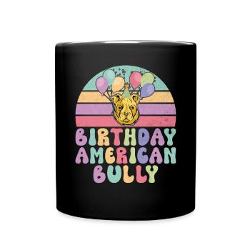 Cadeaux American Bully - Mug uni - noir - Devant