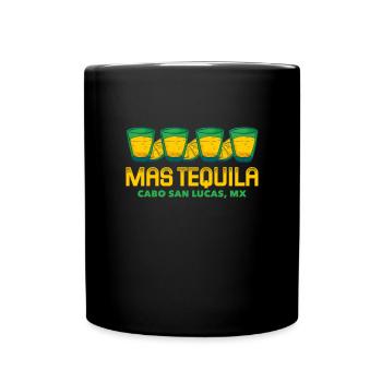 Tequila Sunrise Saufen Party Mexiko Geschenk - Tasse einfarbig - Schwarz - Vorne