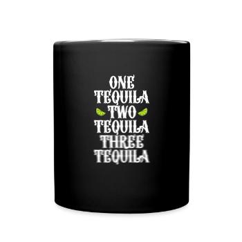 Tequila Sunrise Booze Party Mexique Cadeau - Mug uni - noir - Devant