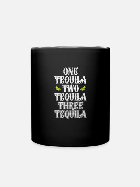 Tequila - Tasse einfarbig - Schwarz
