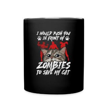 Zombi - Mug uni - noir - Devant