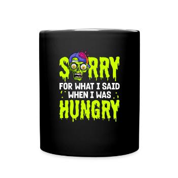 Zombie Zombie Chasseur de Zombie Apocalypse Cadeau - Mug uni - noir - Devant