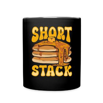 Pancake Breakfast Pancakes - Full Colour Mug - black - Front