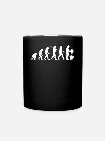 Jardinage Aménagement paysager Evolution Jardinage - Mug uni - noir