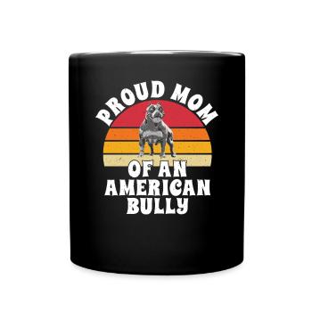 Cadeaux American Bully - Mug uni - noir - Devant