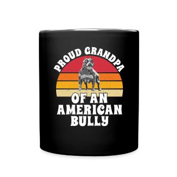 Cadeaux American Bully - Mug uni - noir - Devant