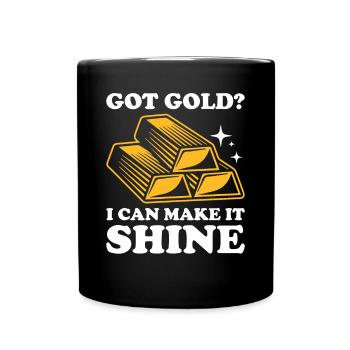 Goldsmith Gold Jewelry Manufacturer Gold Jewelry - Full Colour Mug - black - Front
