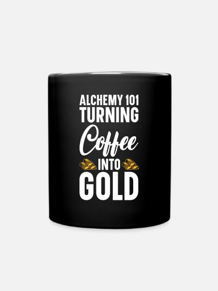 Goldschmied Gold Schmuckhersteller Goldschmuck - Tasse einfarbig - Schwarz
