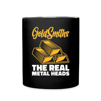 Goldsmith Gold Jewelry Manufacturer Gold Jewelry - Full Colour Mug - black - Front